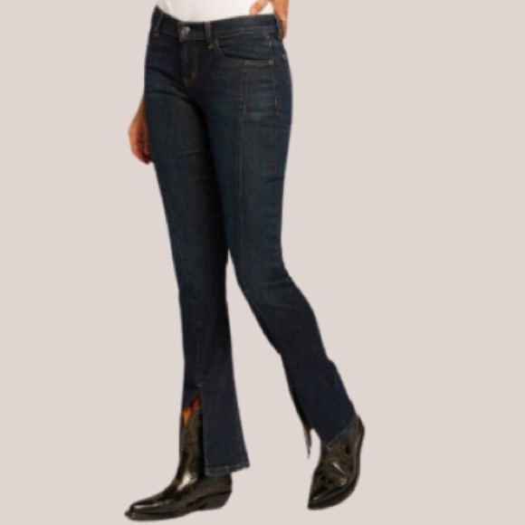 NWT CURRENT/ELLIOTT THE STOWAWAY FLARE JEAN | 28 - Picture 2 of 6